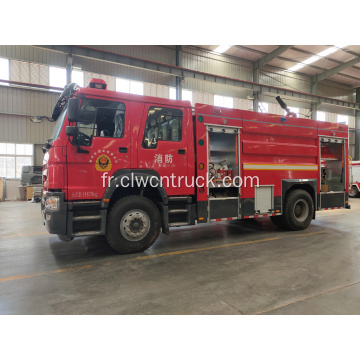 Vente d&#39;usine HOWO T5G 8000litres Moteurs de feu